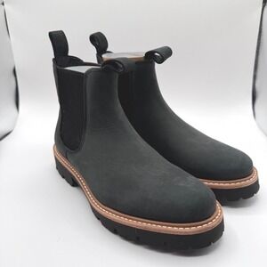 Nisolo‎ Go-To Lug Chelsea Boot Black Leather Lug Sole Women's 11 New in Box